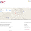 Referenz GPC: Kontaktformular und Landkarte mit Routenplaner